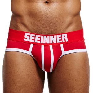 Mens Sexy Underwear Shorts Men Underpants Soft Cotton Breathable Briefs Panties