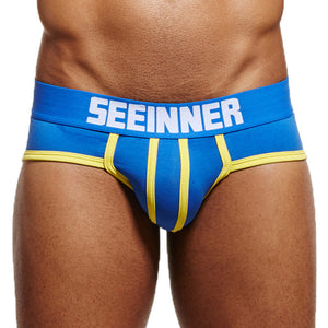 Mens Sexy Underwear Shorts Men Underpants Soft Cotton Breathable Briefs Panties